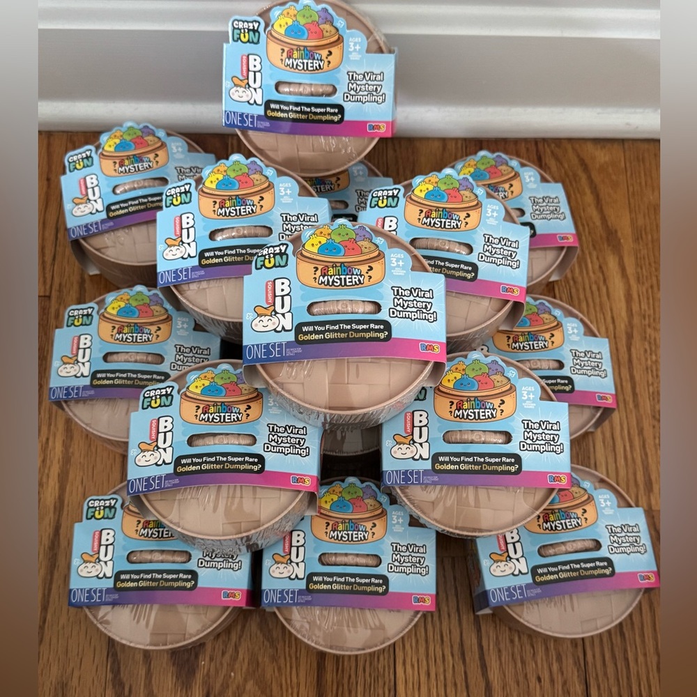 Rainbow Mystery Dumpling Surprise Toy Five below viral lot of 15